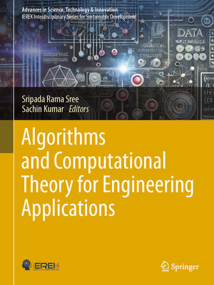 cover image of Algorithms and Computational Theory for Engineering Applications